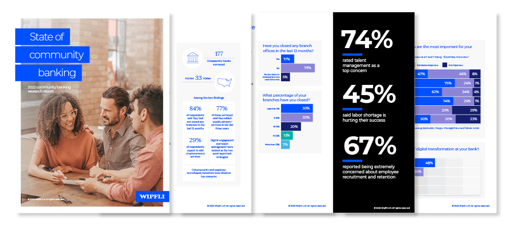 State of community banking report