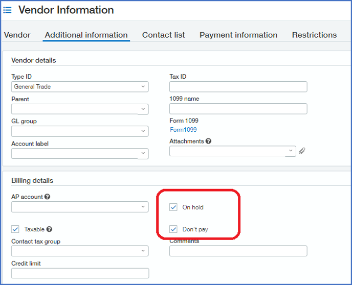 Step-by-step vendor approval workflow in Sage Intacct