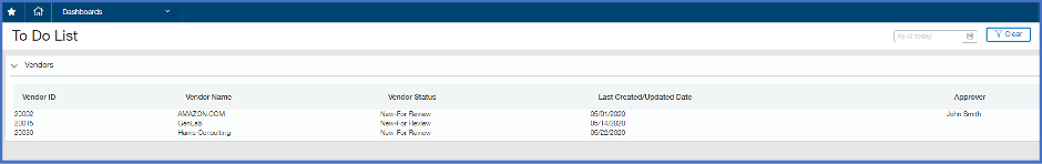 Step-by-step vendor approval workflow in Sage Intacct
