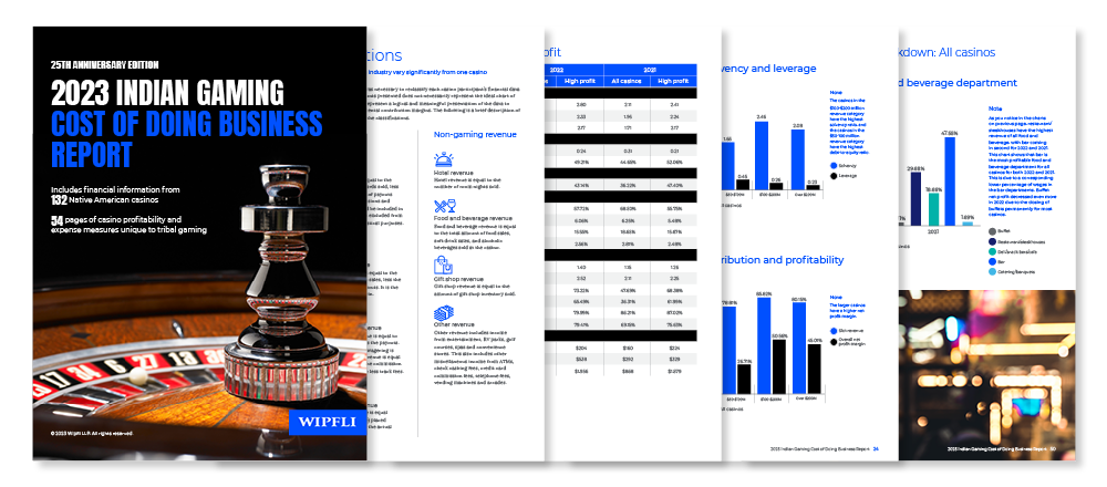 2023 Indian Gaming Cost of Doing Business Report 