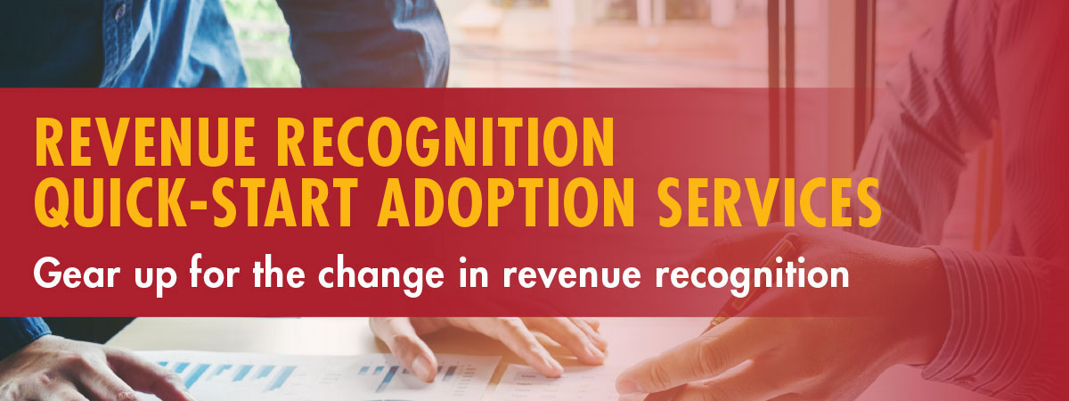 Revenue Recognition Quick-Start Adoption Services