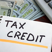 tax credit note
