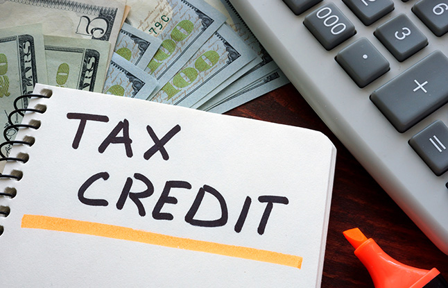 tax credit note