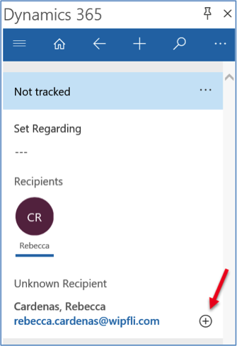 Harness the power of Dynamics 365 within Outlook