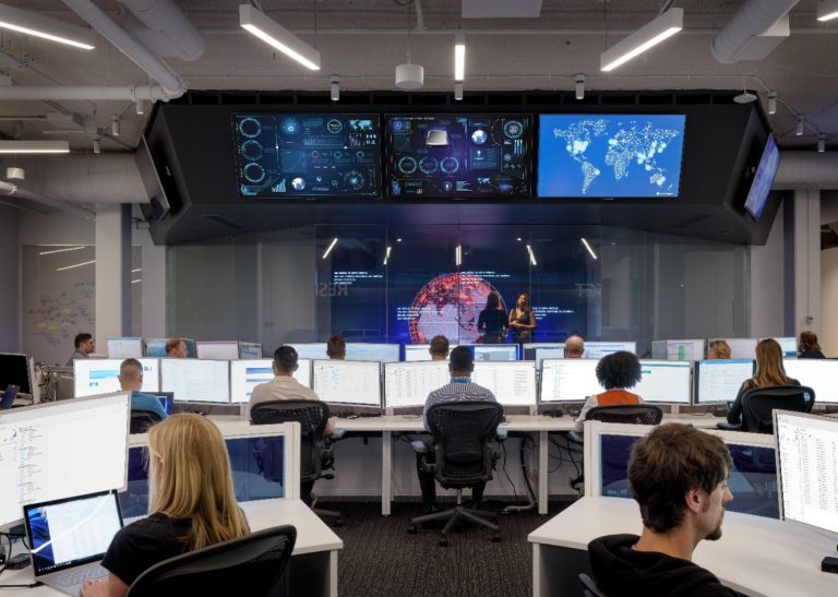 Microsoft Cyber Defense Operations Center operates 24×7 to defend against cyberthreats