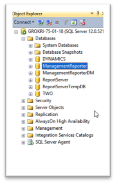 How to Rebuild the Management Reporter DataMart