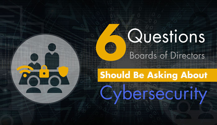 6 Questions for Boards on Cybersecurity