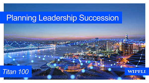 Planning leadership succession