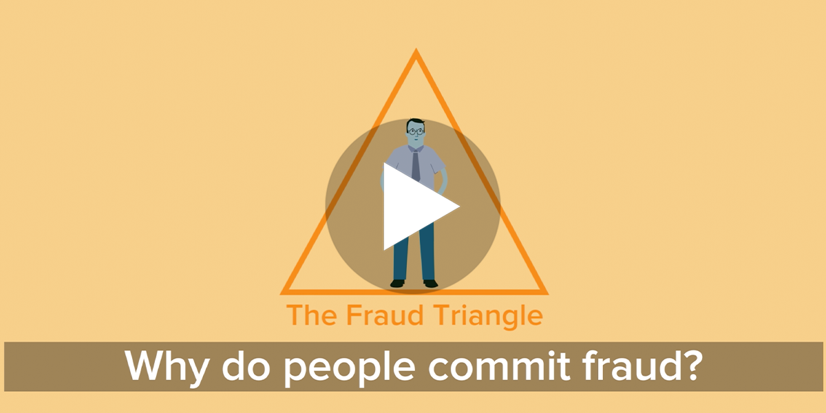 Why do people commit fraud