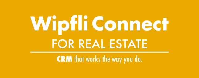 WipfliConnect for Real Estate CRM Accelerator