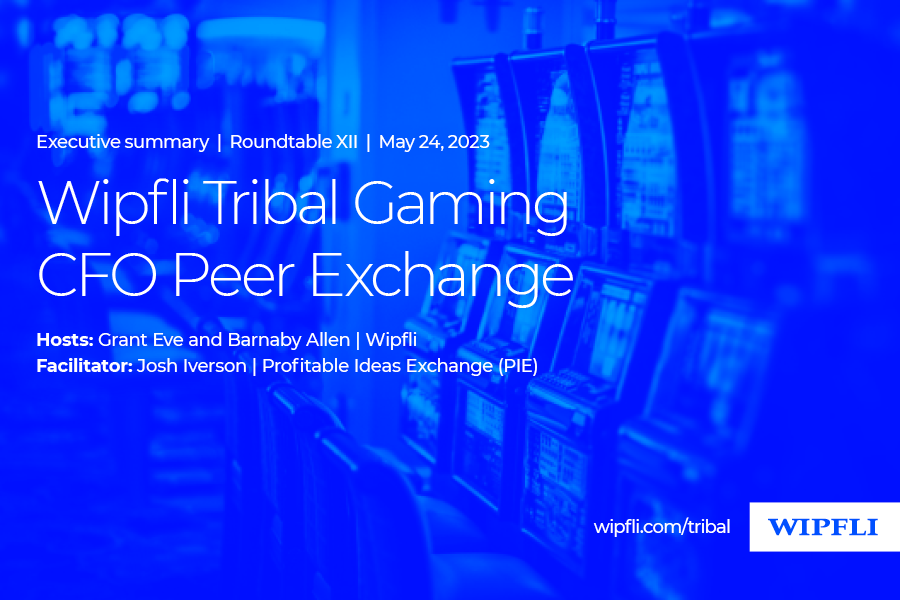 Tribal Gaming CFO Exchange - May 2023