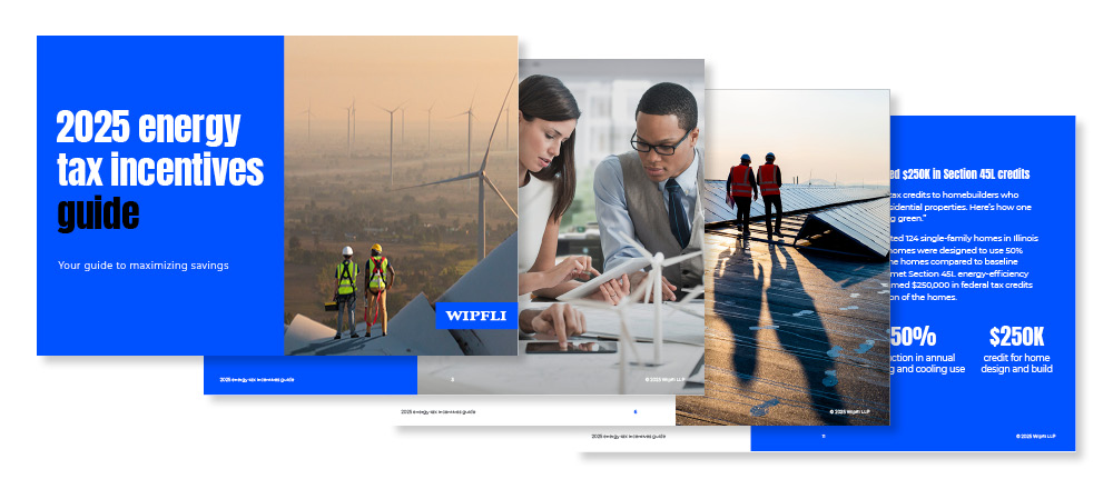 2025 energy tax incentives ebook