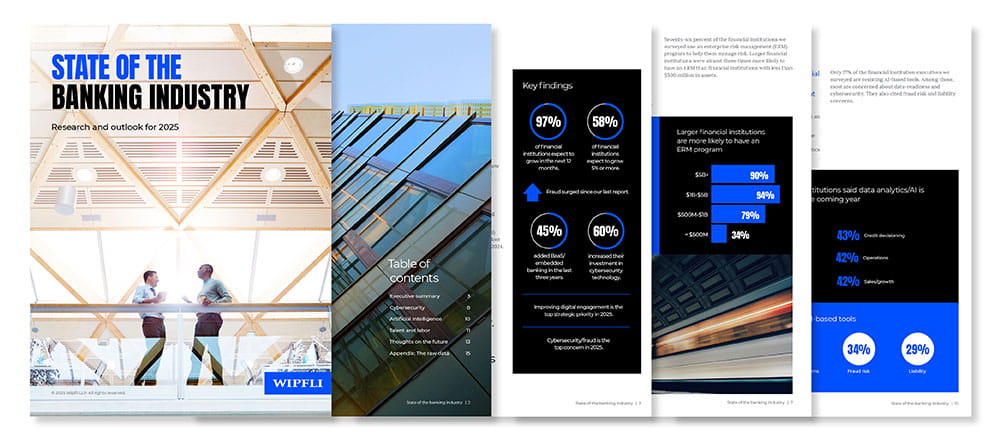 State of the banking industry 2025 research report