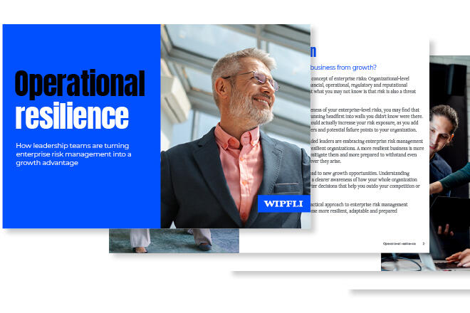 Operational resilience playbook.