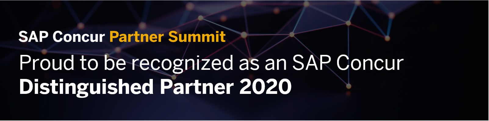 2020 SAP Concur Distinguished App Center Partner Award