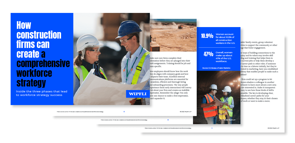 E-book: How construction firms can create a comprehensive workforce strategy