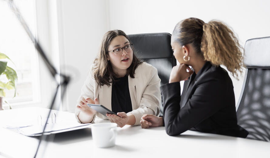 people having a meeting