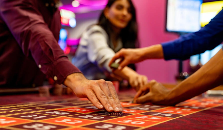 casino table