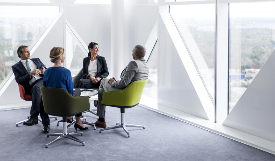people sitting around a table