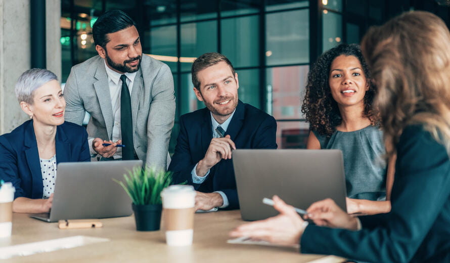 people having a conference