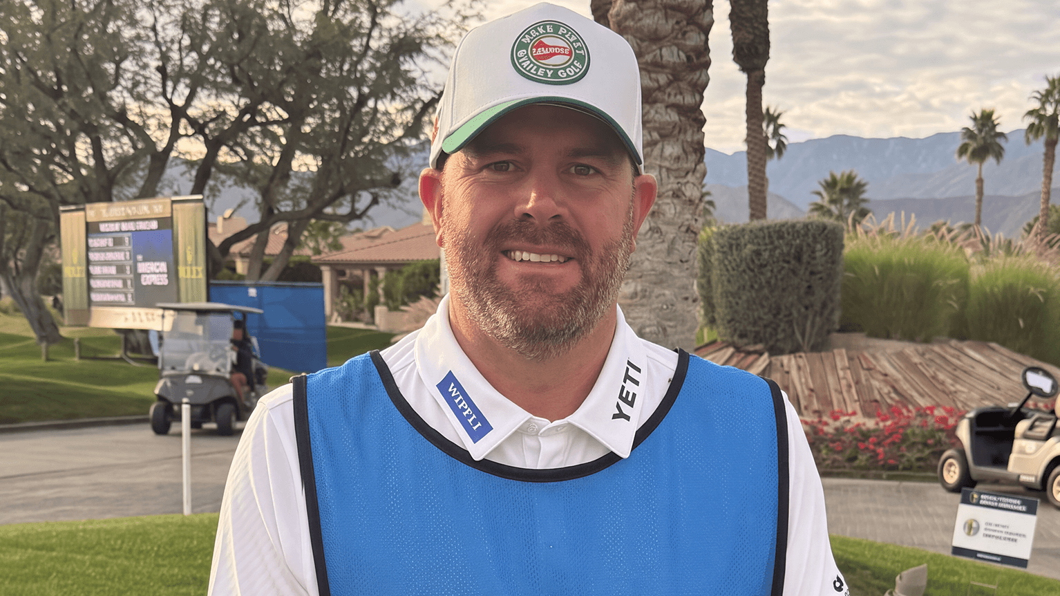 John Ellis at a golf event