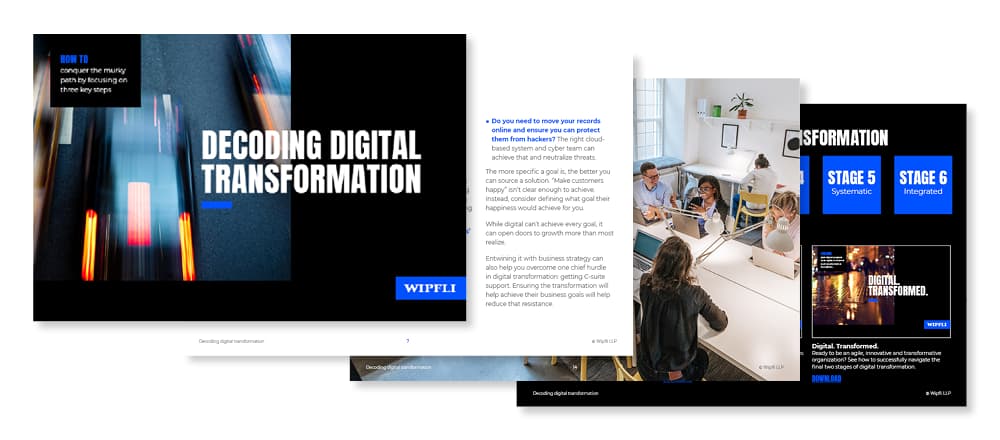 Decoding digital transformation e-book